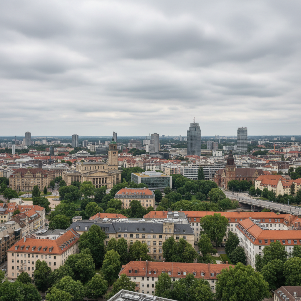 Leipzig heute: 18°C und wolkiger Himmel erwarten die Stadt