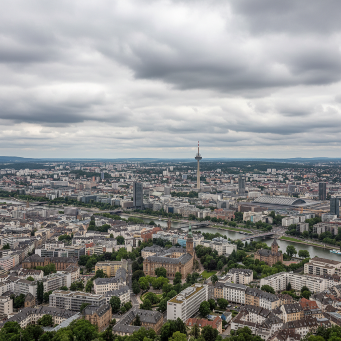 Wetter in Stuttgart heute: Leichter Regenschauer bei 10°C