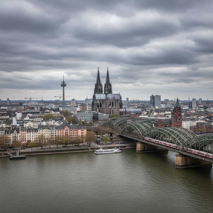 Wetter in Köln heute: Mäßiger Regen bei 14°C