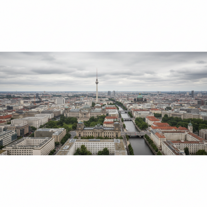 Wetter in Berlin heute: Bedeckt bei 15°C