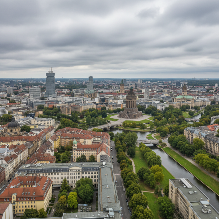 Wetter in Leipzig heute: Vereinzelte Regenschauer in der Nähe bei 14°C