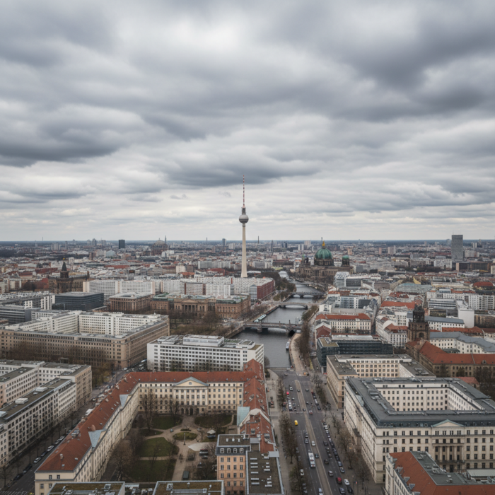 Wetter in Berlin heute: Bewölkt bei 21°C