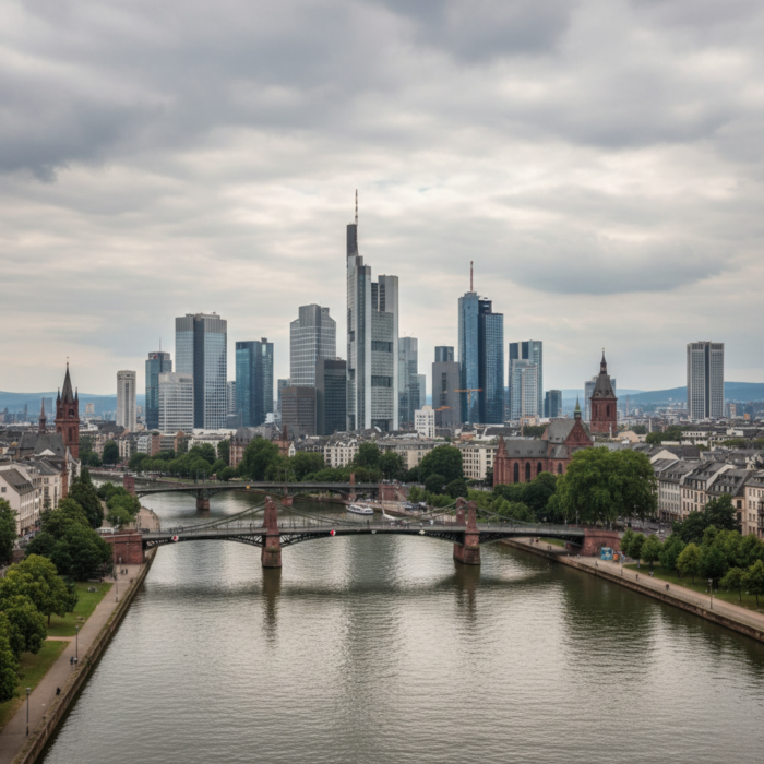 Wetter in Frankfurt am Main heute: Bedeckt bei 16°C