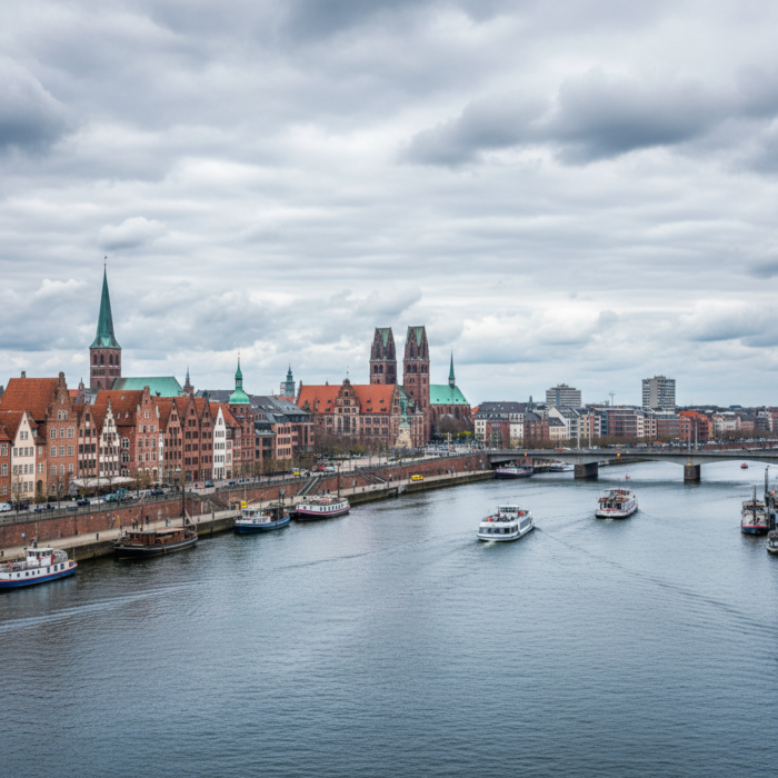 Wetter in Bremen heute: Leichter Regen bei 14°C