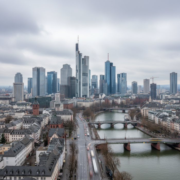 Wetter in Frankfurt am Main heute: Vereinzelte Regenschauer in der Nähe bei 14°C