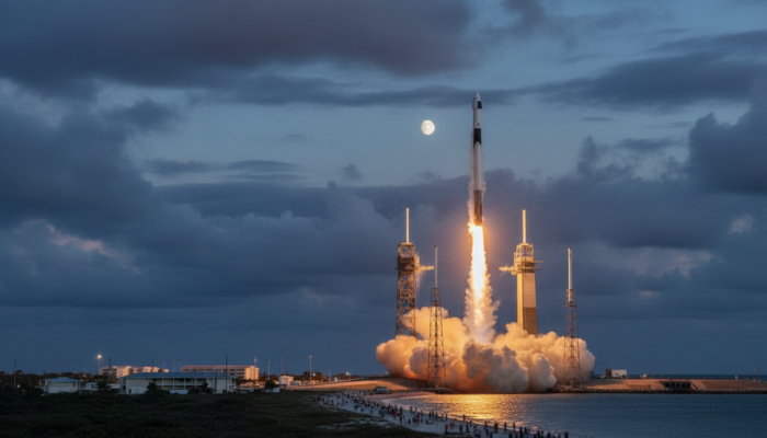 Rund 400 Kilometer über der Erde: Nasa-Astronauten erreichen ISS in Rekordzeit