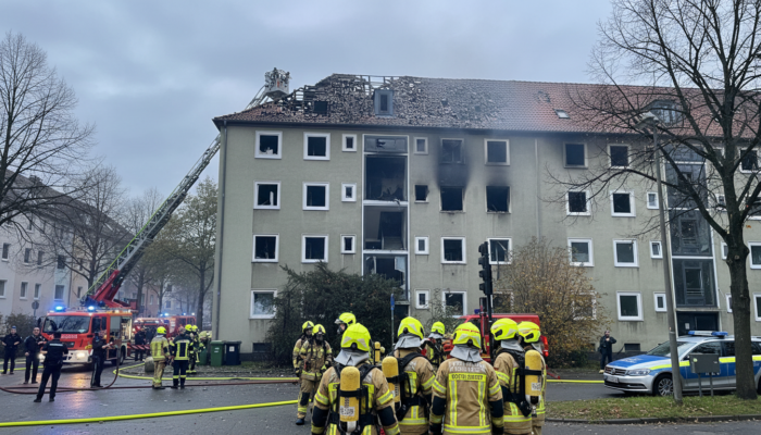 Offenbar Gasexplosion in Hannover-Ricklingen: Acht Verletzte