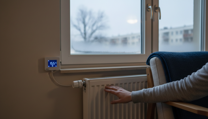 Sparen vs. frieren: Kälte in der Wohnung – ab wann lohnt es sich zu heizen?