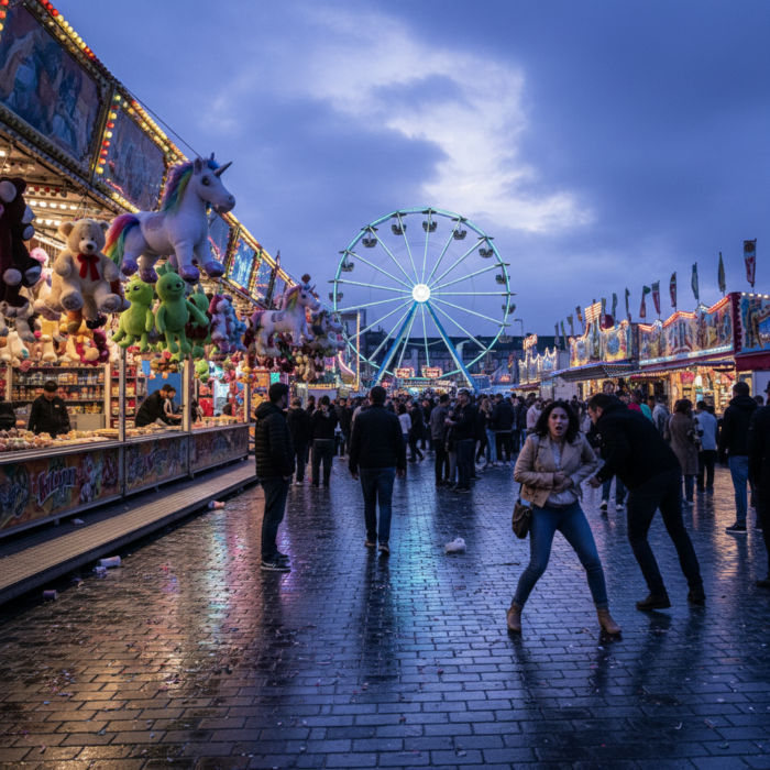 Kölner Kirmes: Frau wird auf Volksfest niedergestochen